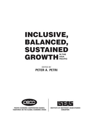 cover image of Inclusive, balanced, sustained growth in the Asia-Pacific